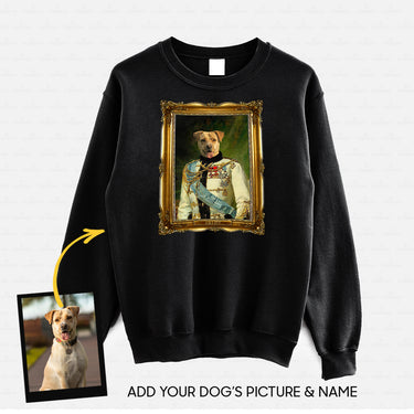 Personalized Dog Gift Idea - Royal Dog's Portrait 52 For Dog Lovers - Standard Crew Neck Sweatshirt